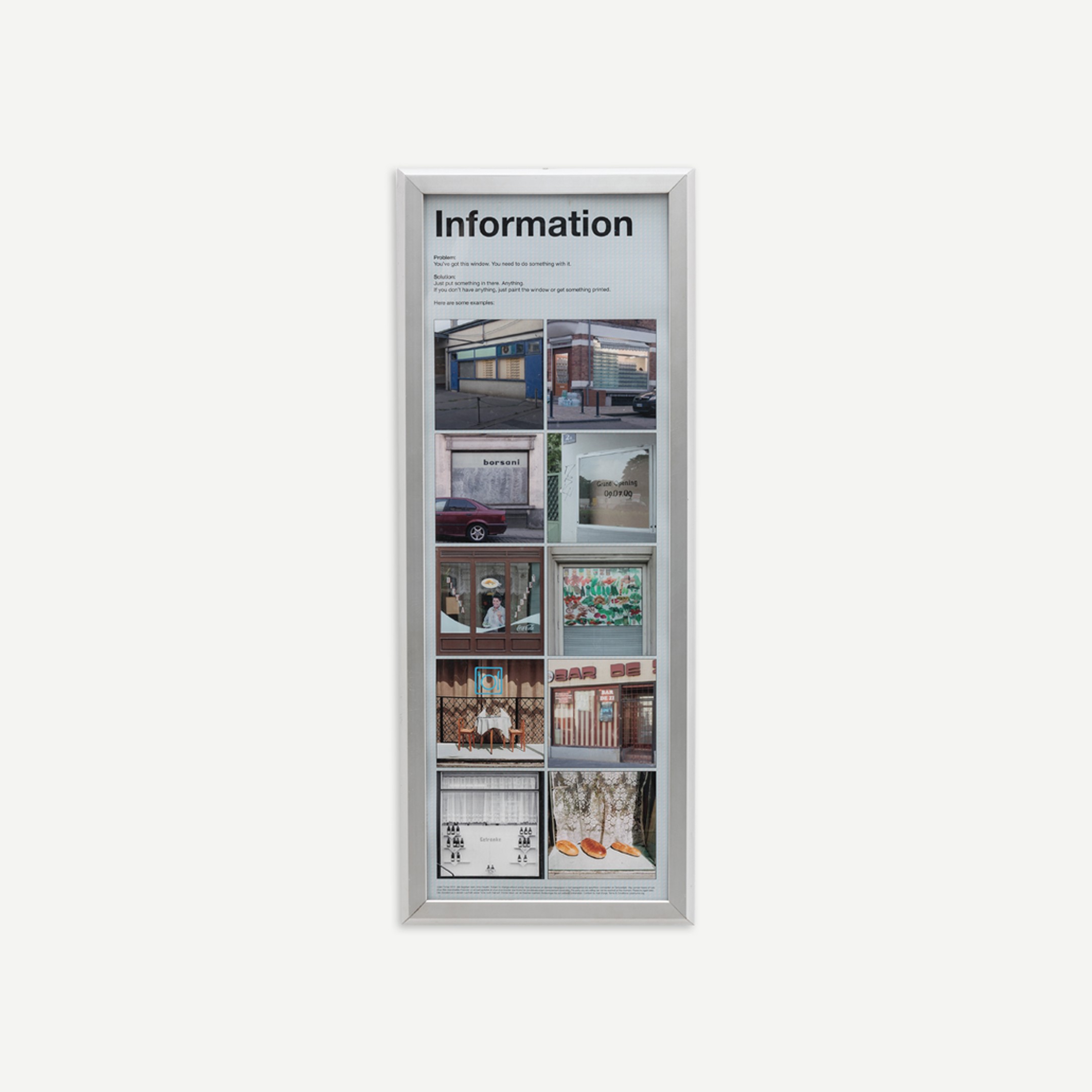 Instructions on Display