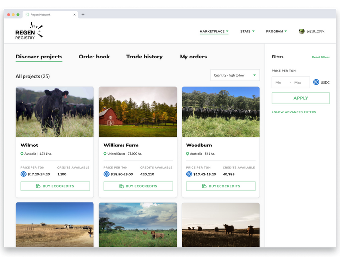marketplace screenshot