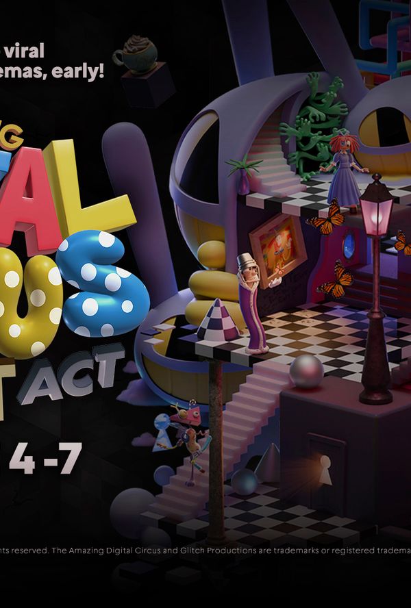 Bilde fra 'The Amazing Digital Circus: The Last Act'