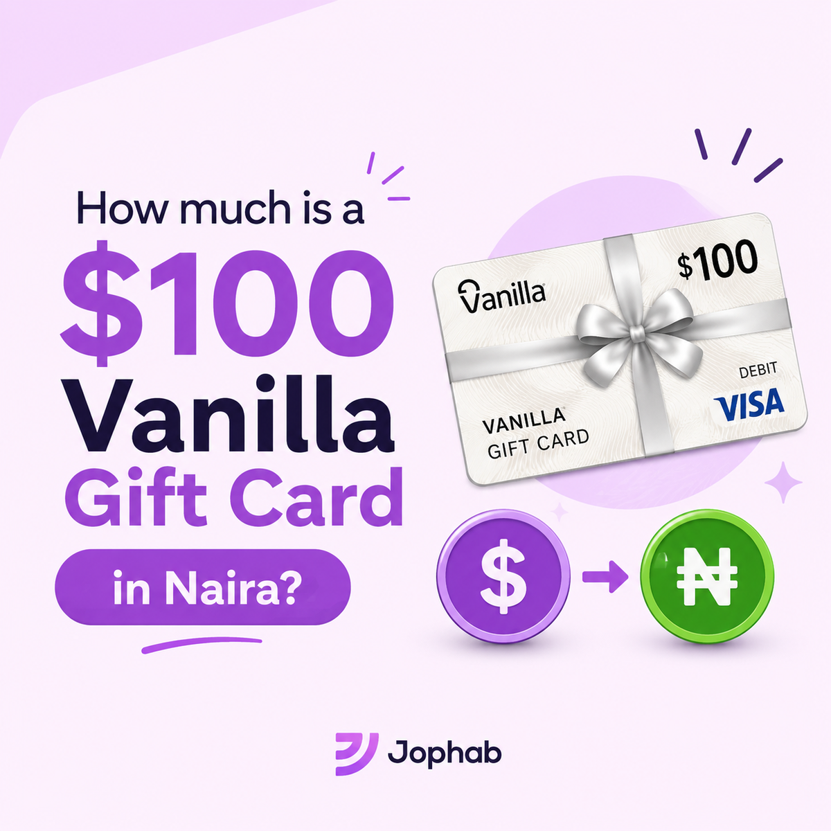 Current value of a $100 gift card in Naira with updated exchange rates in Nigeria