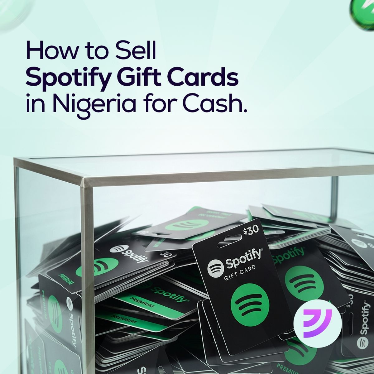 How to sell Spotify gift cards in Nigeria for Naira on Jophab