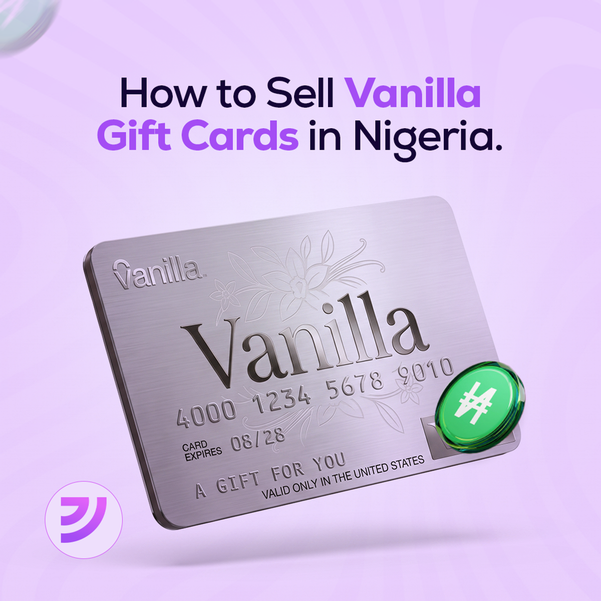 How to sell Vanilla Gift Cards in Nigeria for cash at competitive rates