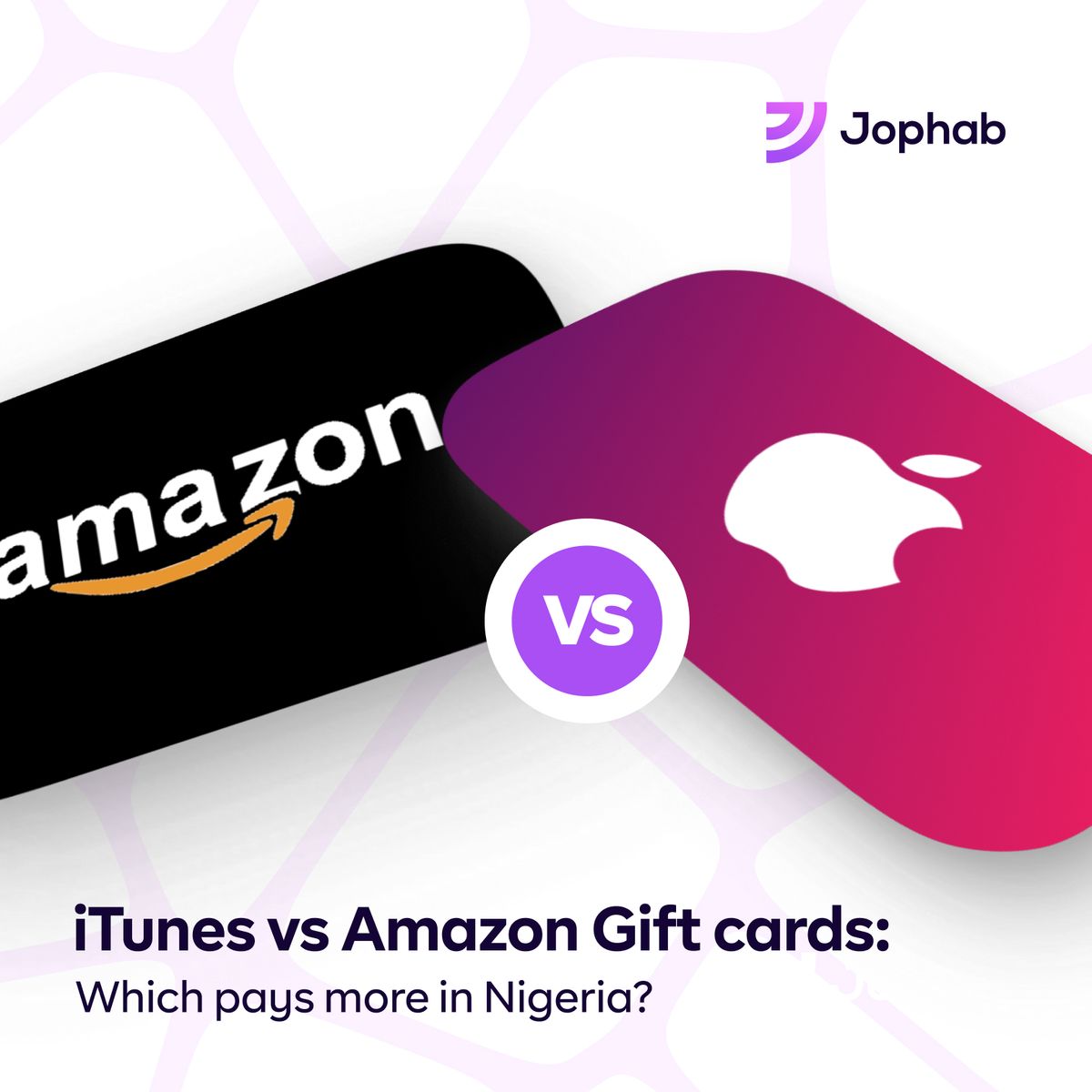 iTunes vs Amazon gift card rates in Nigeria. When iTunes pays higher and why Amazon remains more consistent in the market.
