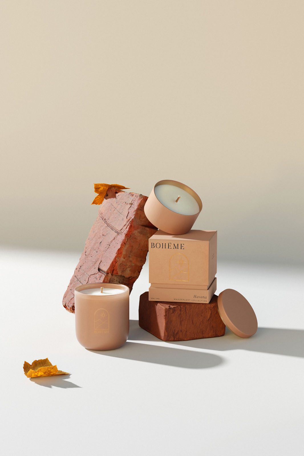 Havana, scented candle by Bohème Fragrances