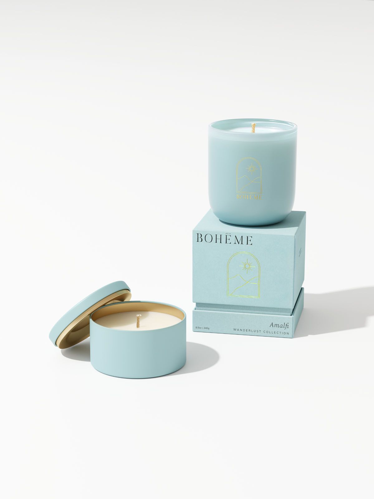 Amalfi • Boheme Fragrances Luxury Scented Soy Candles