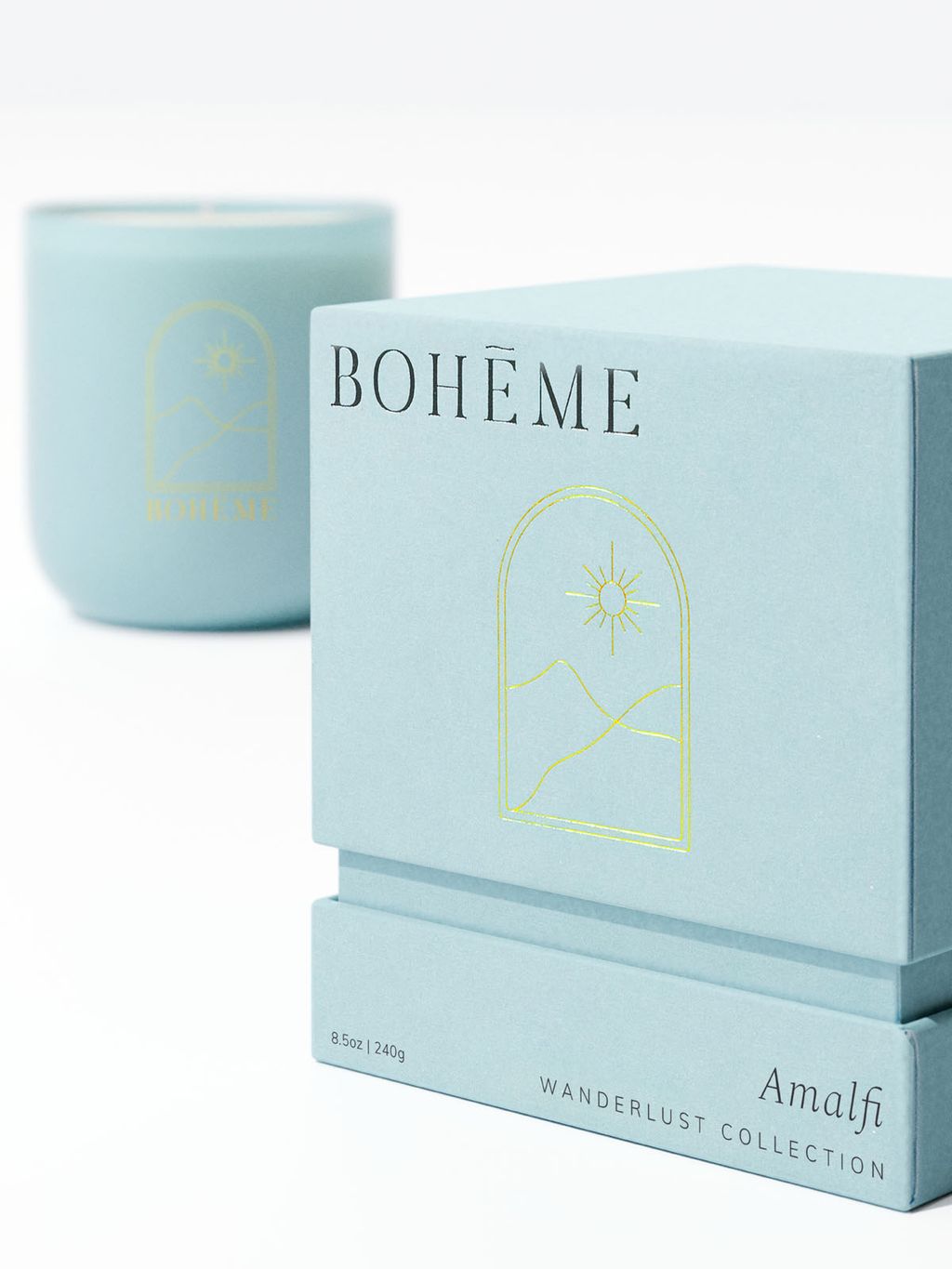 Amalfi • Boheme Fragrances Luxury Scented Soy Candles