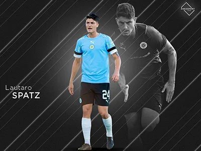 Lautaro Spatz con la camiseta de Antequera CF en una imagen de archivo