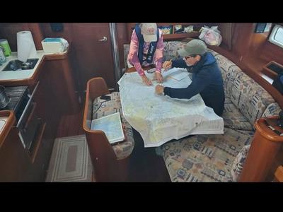 Chart work and navigation planning
