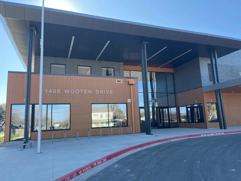 Front view of Wooten Elementary School