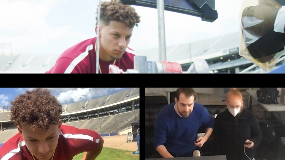 GQ Patrick Mahomes BTS