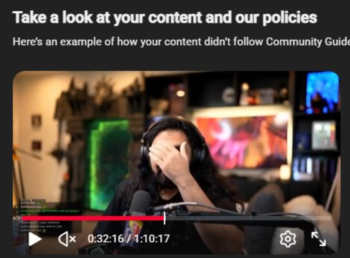 YouTube's AI Moderation and Its False Positives