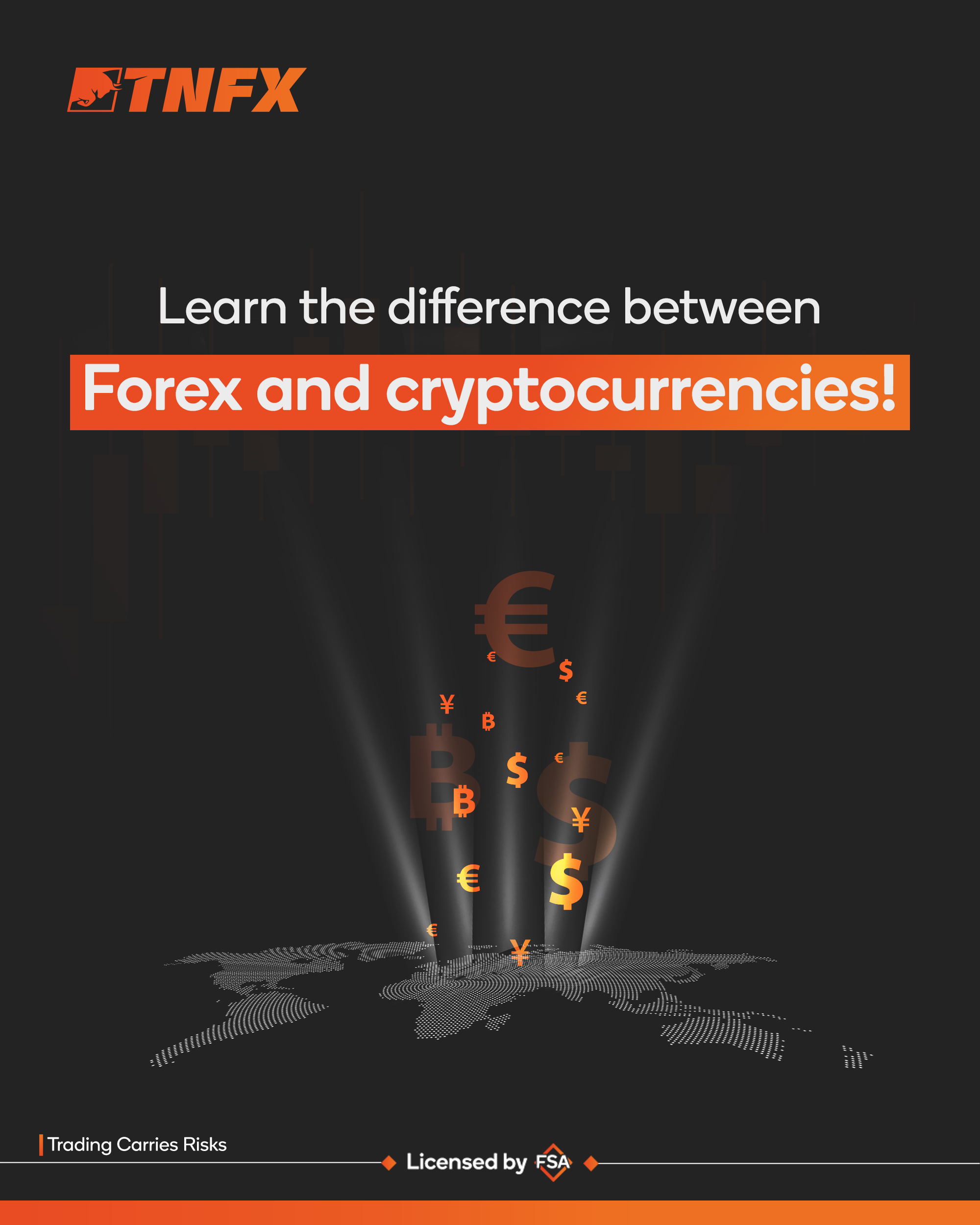 Differences Between Forex and Cryptocurrencies
