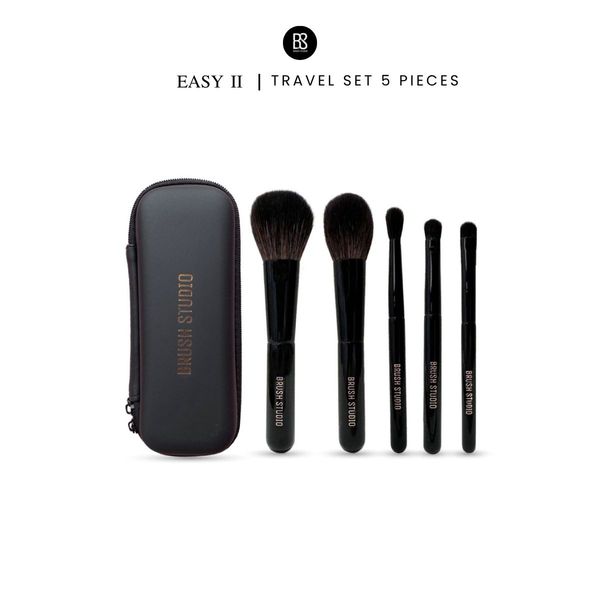 Easy 2
ชุดแปรงแต่งหน้าขนสัตว์แท้ขนาดพกพา