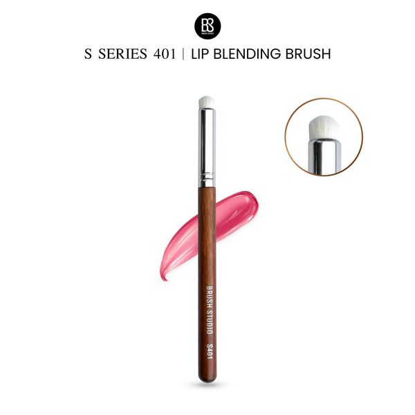 S401 Lip Blending Brush
แปรงเบลนลิปสติก