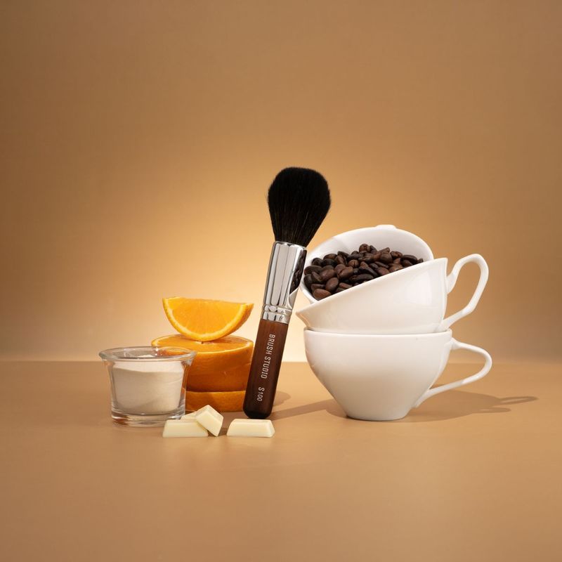 S100 Powder Brush
แปรงปัดแป้งขนแพะทรงกลม - 2