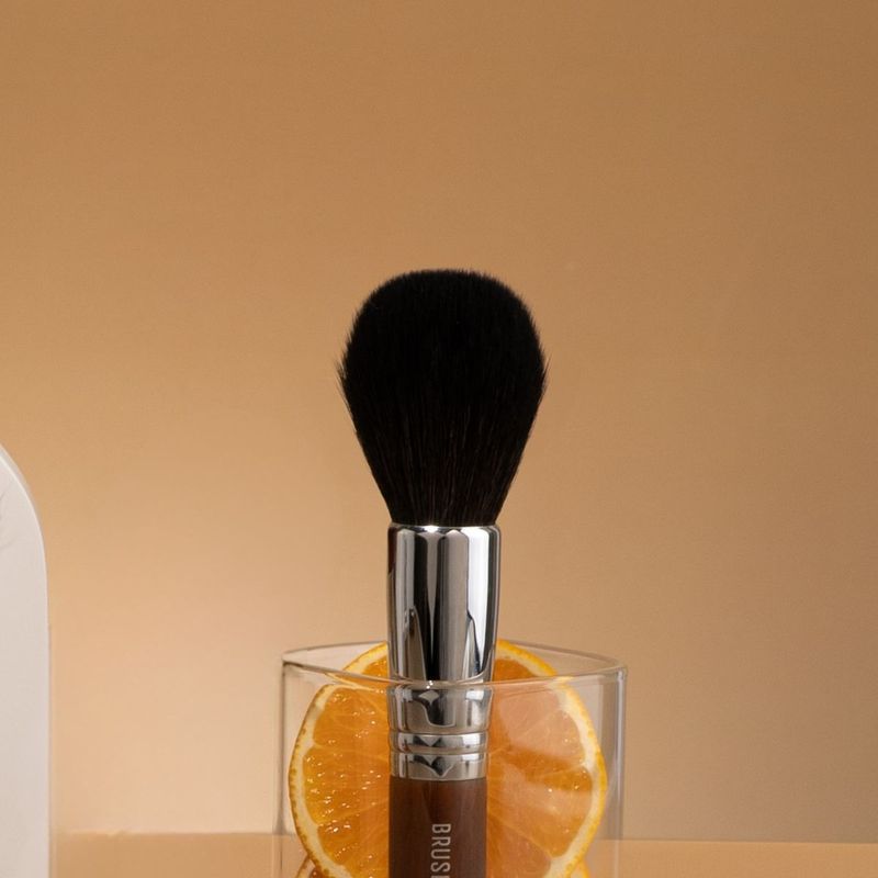 S100 Powder Brush
แปรงปัดแป้งขนแพะทรงกลม - 3