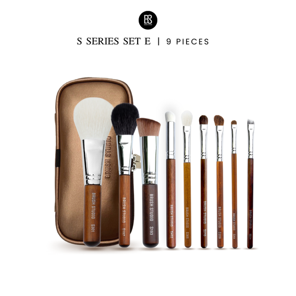 S series Set E
ชุดแปรงขนม้า ขนแพะ และแบดเจอร์ 9 ชิ้น