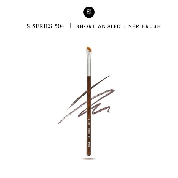 S504 Short Angled Liner Brush
แปรงเขียนอายไลเนอร์ปลายตัด