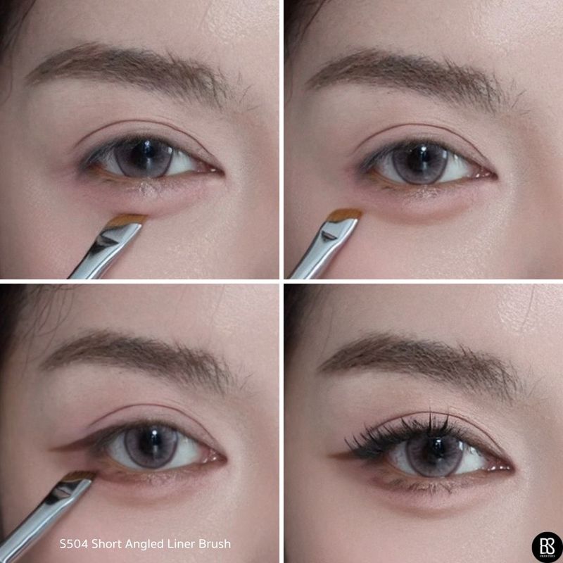 S504 Short Angled Liner Brush
แปรงเขียนอายไลเนอร์ปลายตัด - 8