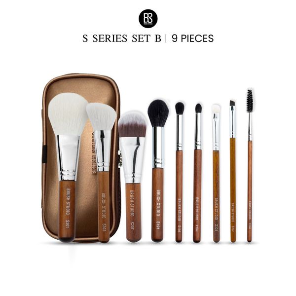 S series SET B
ชุดแปรงขนแพะพรีเมียม  9 ชิ้น