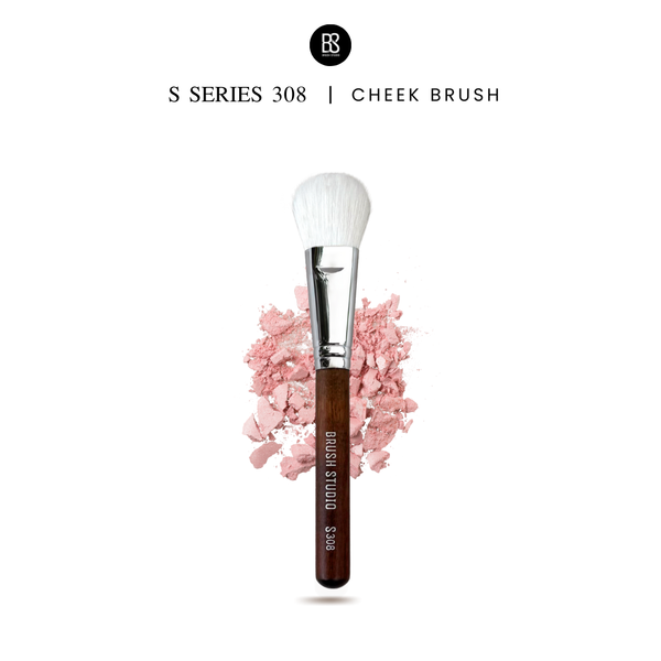 S308 Cheek Brush
แปรงปัดแก้มขนแพะขาว