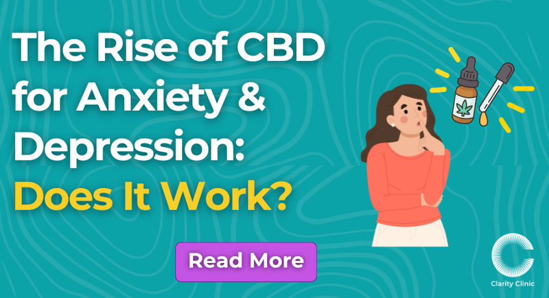 The Rise of CBD for Anxiety & Depression