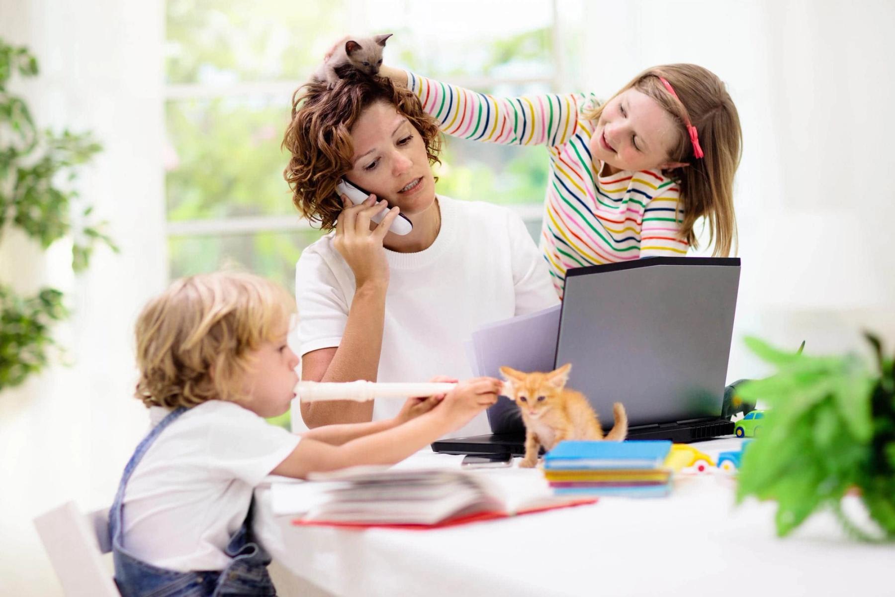 11 tips for working from home with kids around that ACTUALLY work