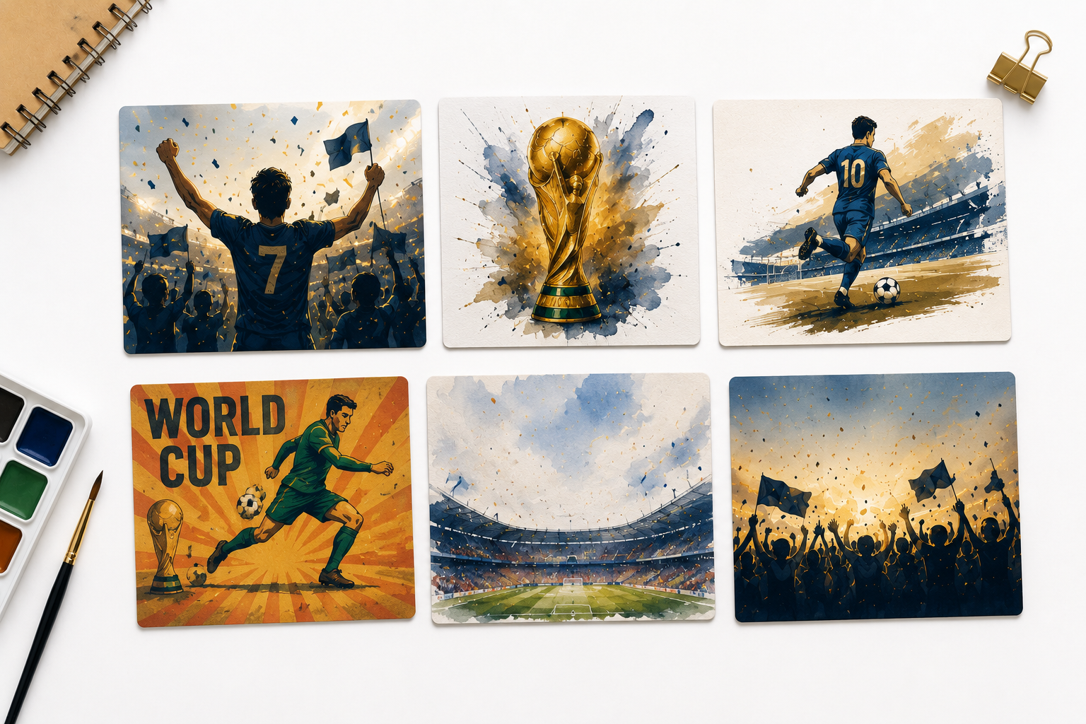 50 FIFA World Cup Poster Prompts for Every Football Fan