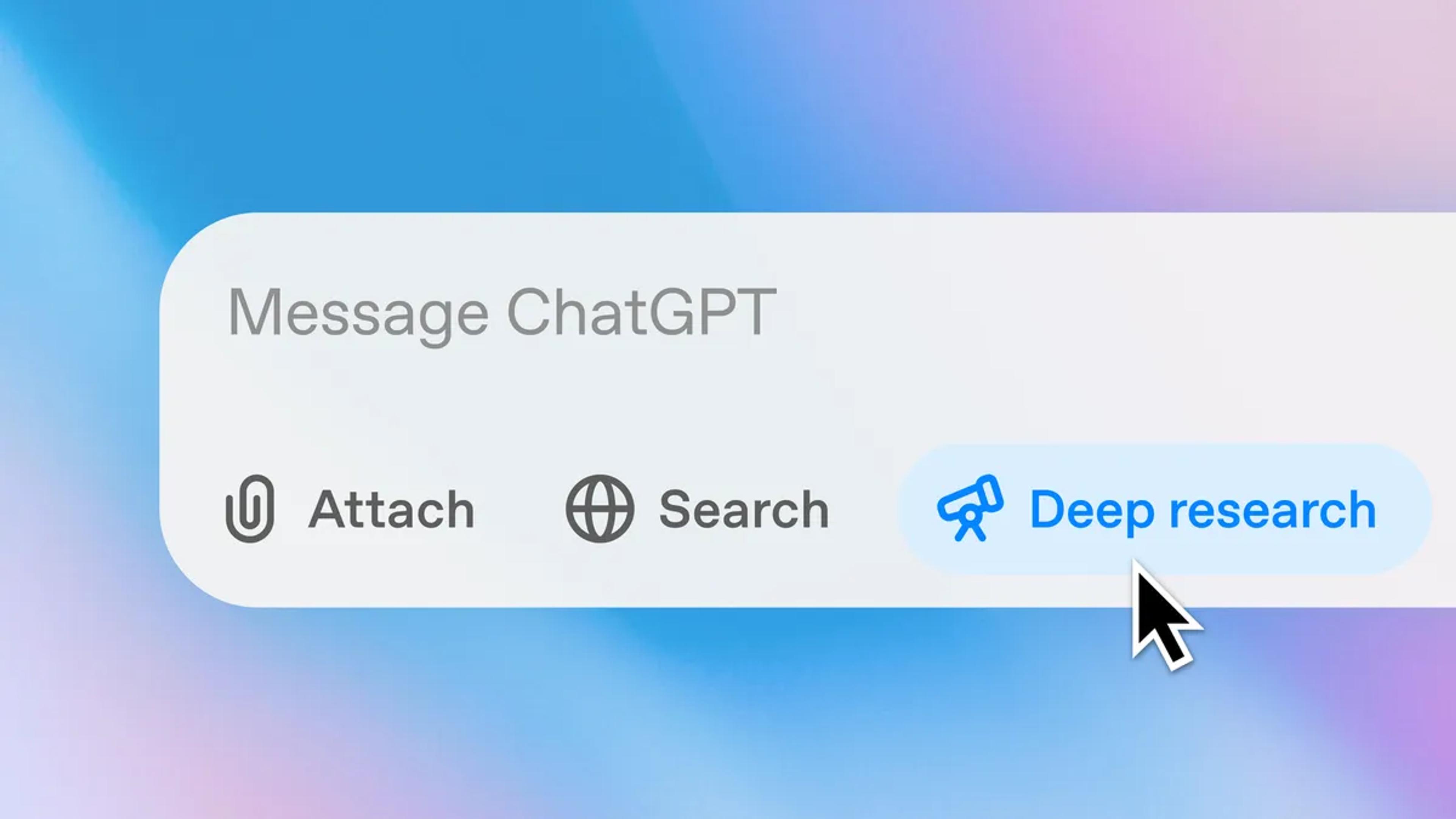 ChatGPT deep research
