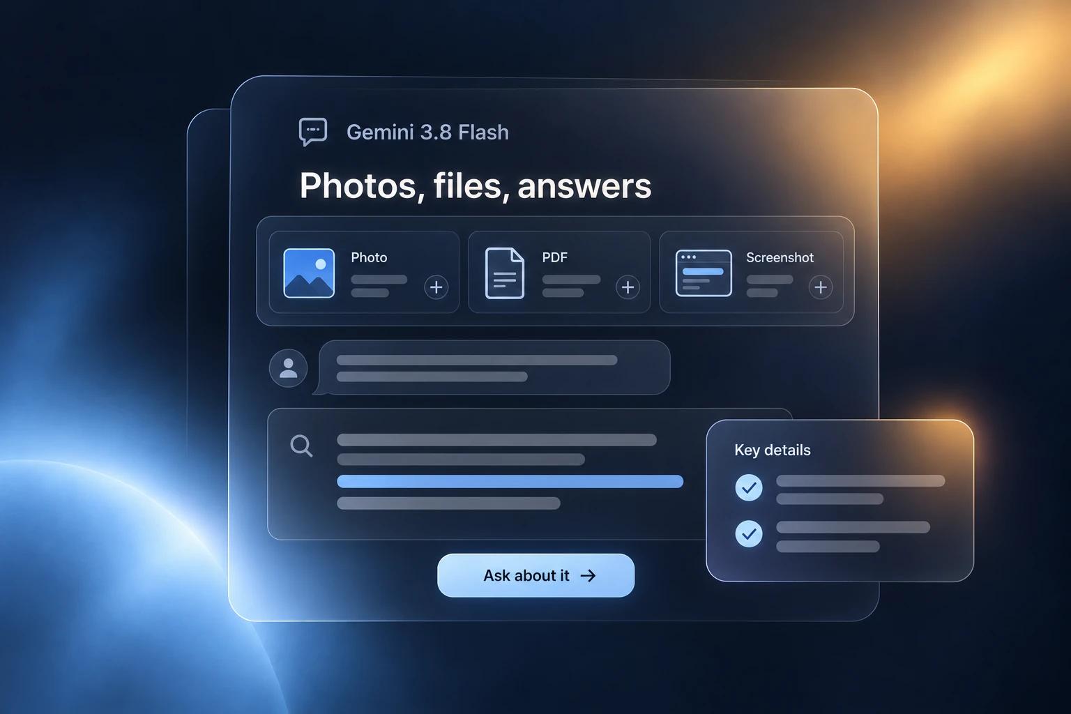 Chatea con Gemini 3.8 Flash Gratis | Chat Smith