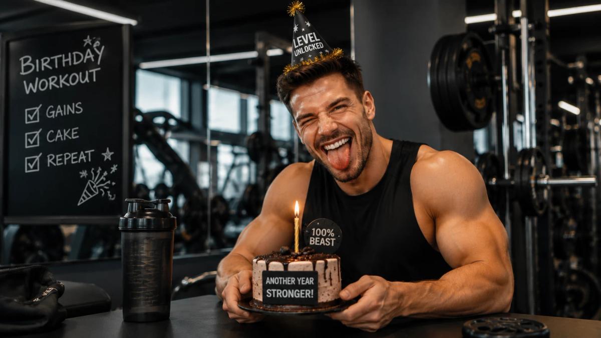 Gym Celebration Flex