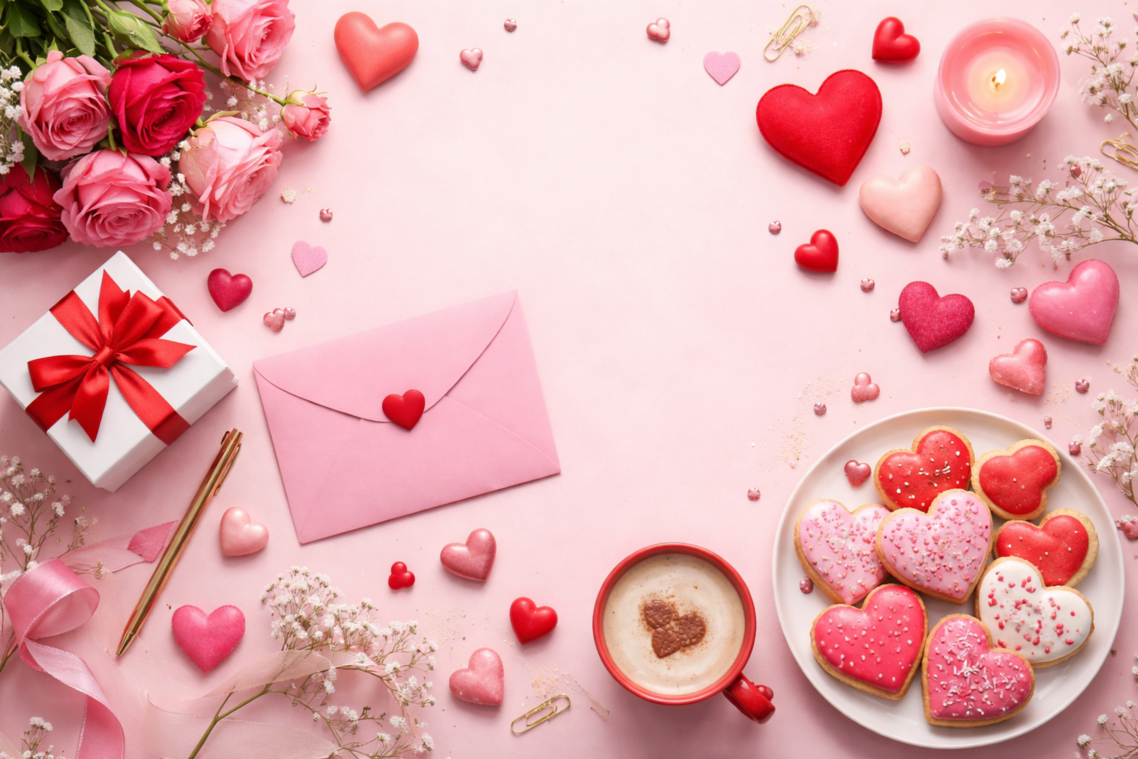 رسائل وتهنئات عيد الحب