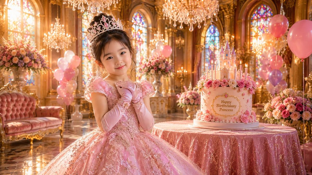 プリンセス城の誕生日