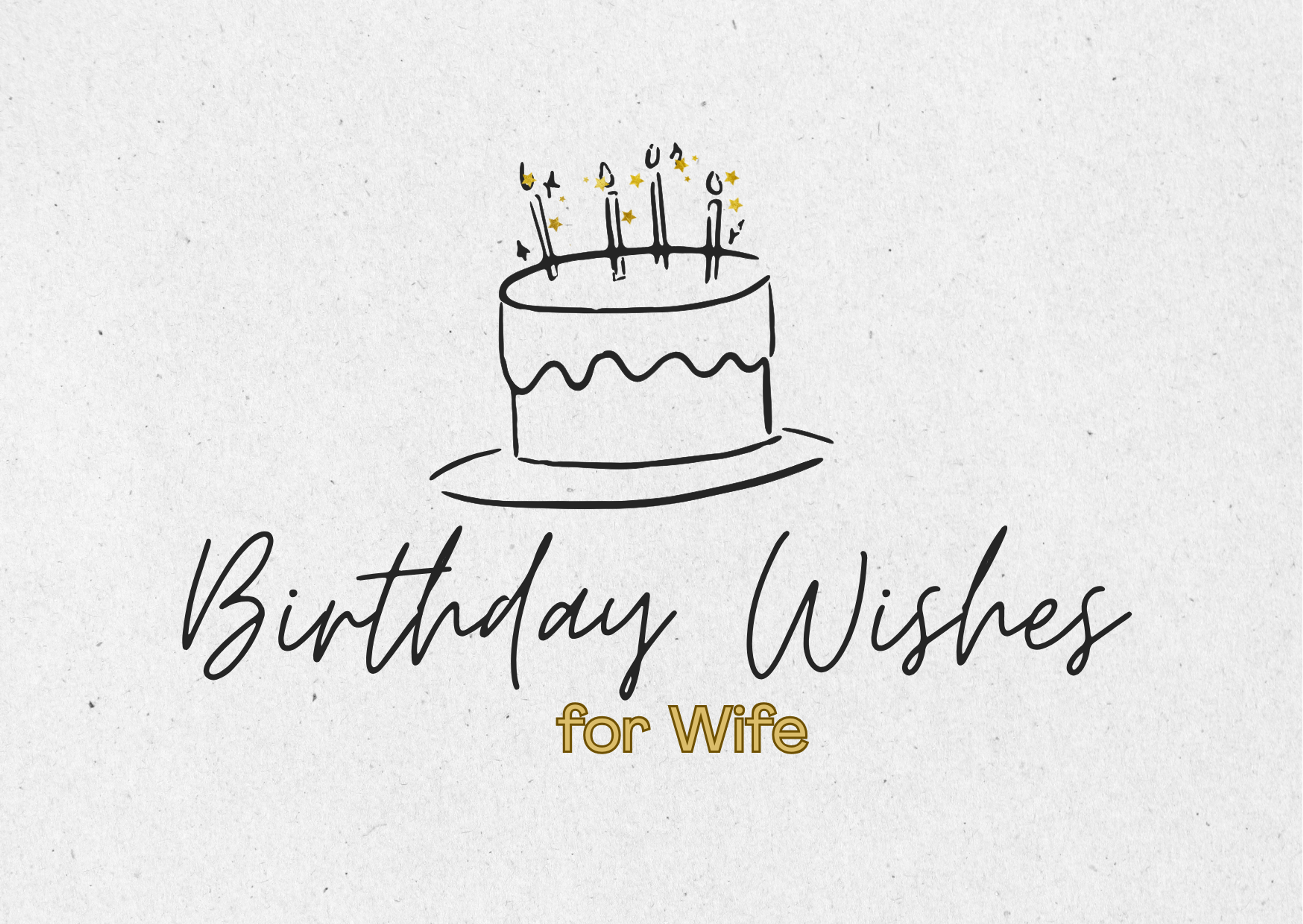 Birthday Wishes for Wife