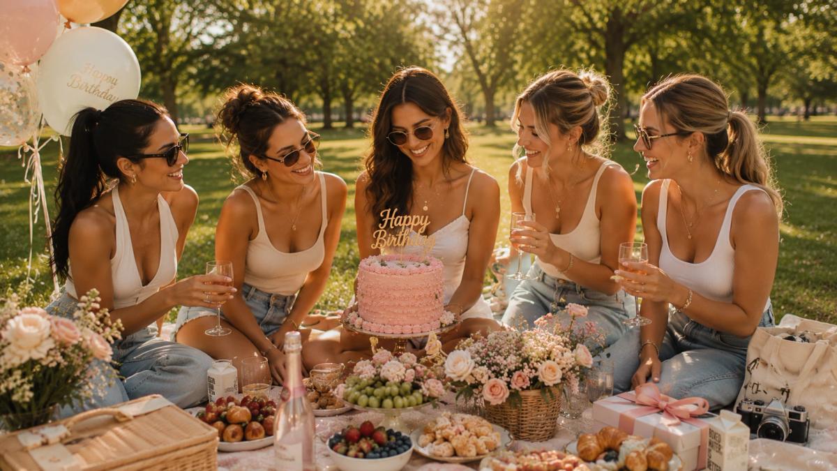 Birthday Picnic With Friends