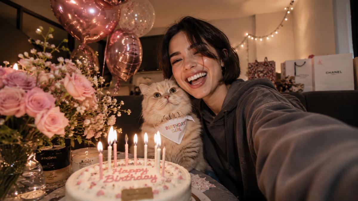 반려묘와 함께하는 생일