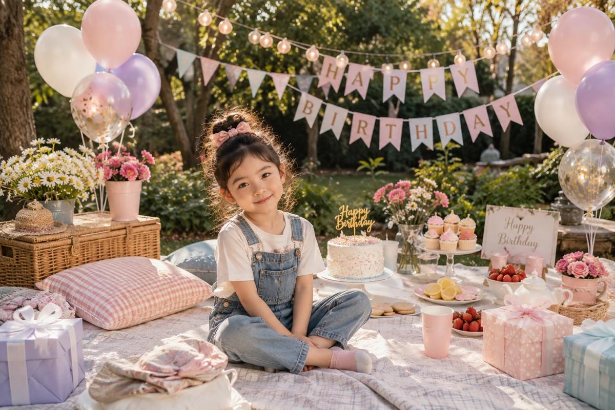 Pastel Birthday Picnic