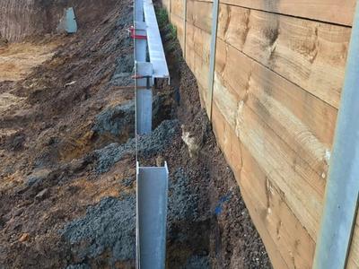 Post Hole Drilling project by Just Walls
