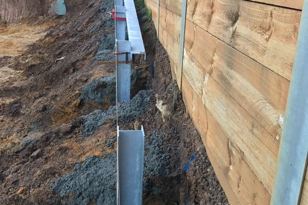 Post Hole Drilling project by Just Walls