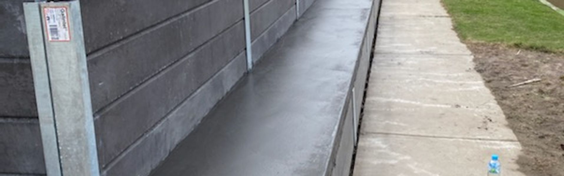 Retaining wall built by Just Walls in Belmont