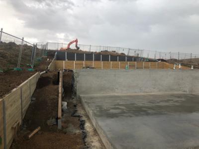 Site Cuts project by Just Walls