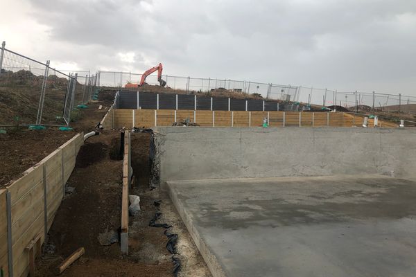 Site Cuts project by Just Walls
