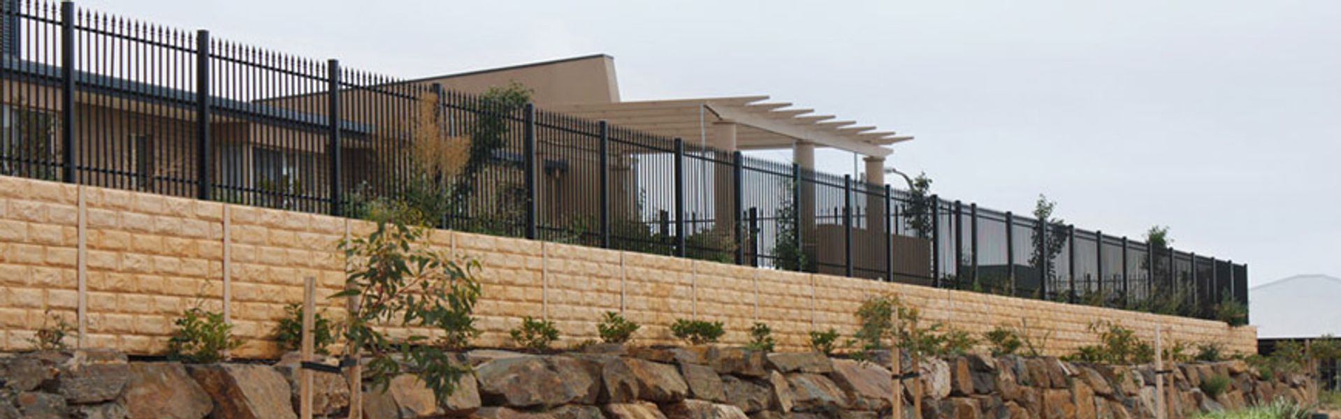 Concrete Sleeper Walls