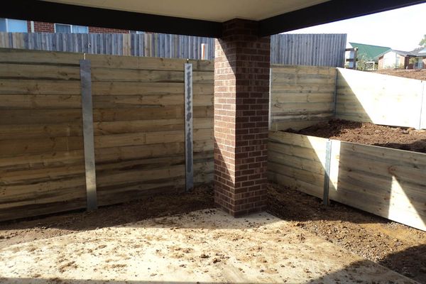 Bobcat Hire project by Just Walls