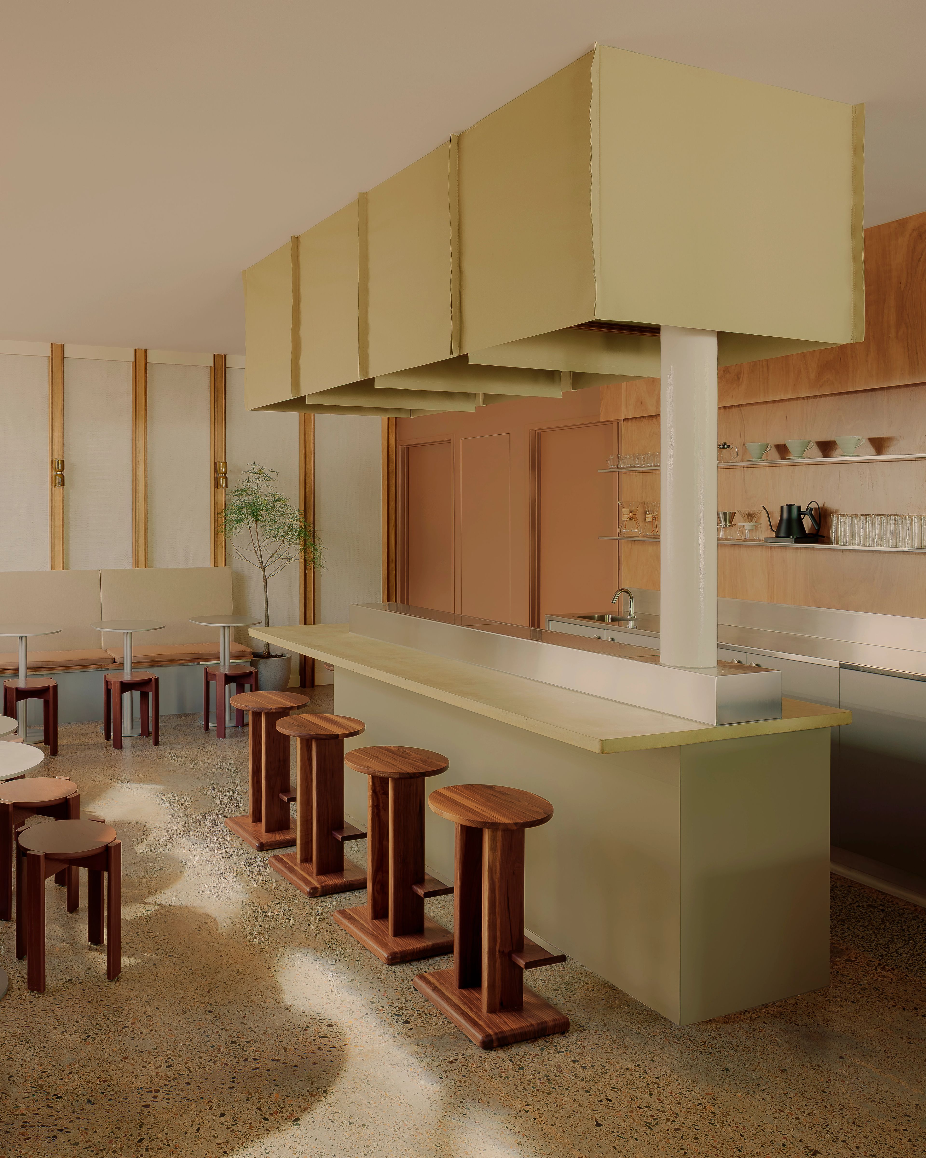 Allpress Fortitude Valley, designed by Foolscap.