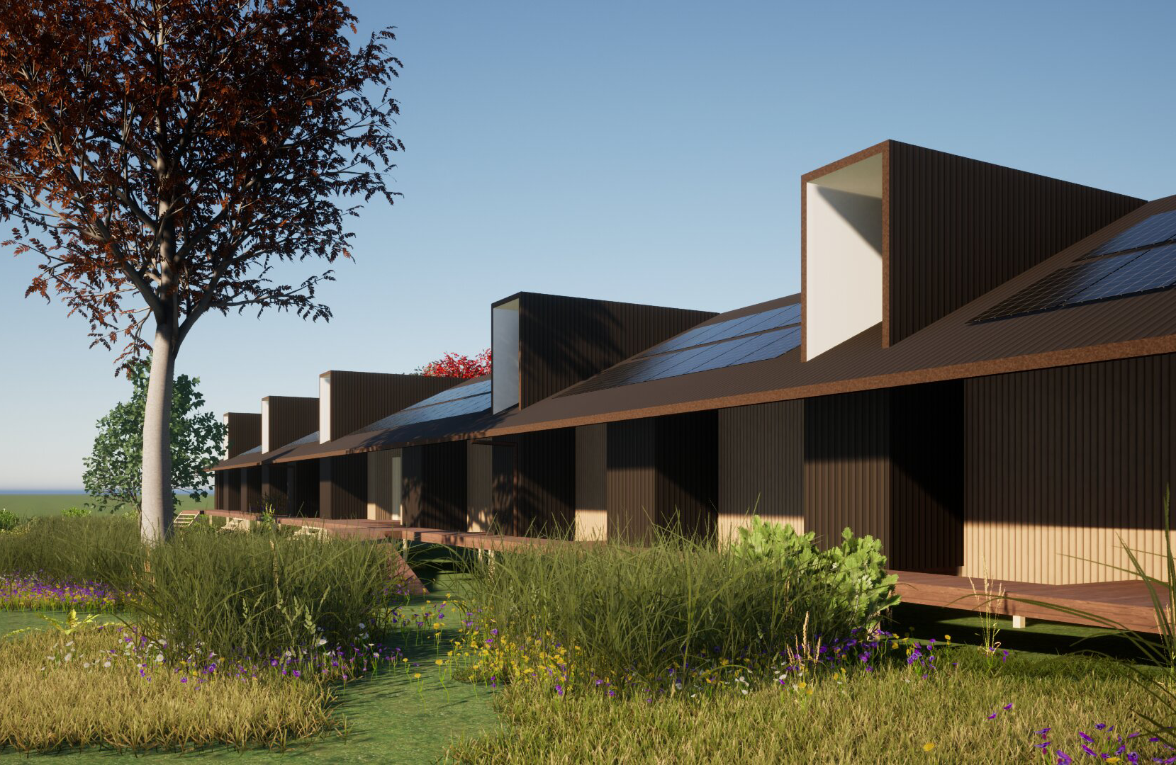 Foolscap is working to revitalise Mountain View Hotel with bespoke interiors, warm hospitality spaces, and playful, characterful accommodation.