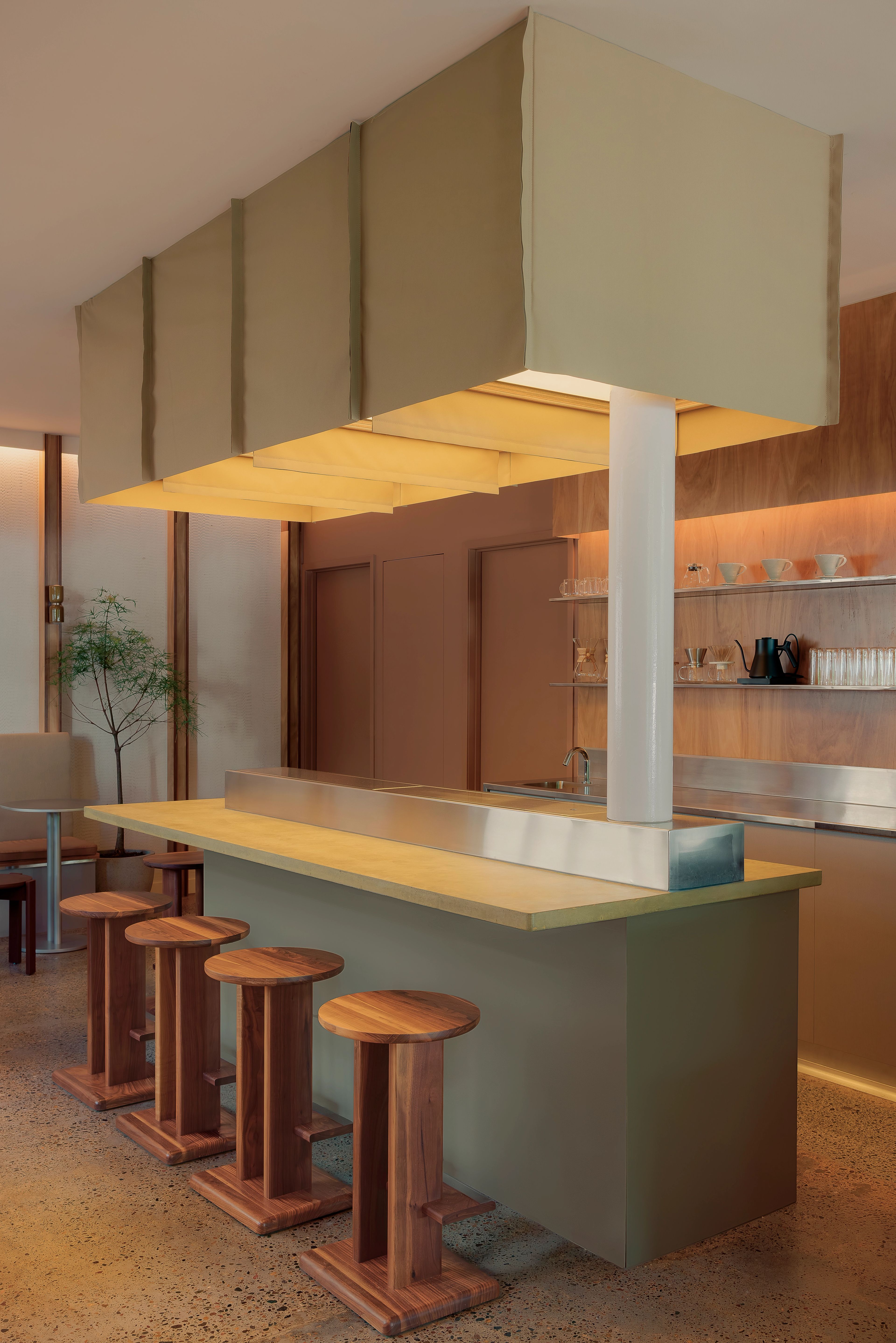 Allpress Fortitude Valley, designed by Foolscap.