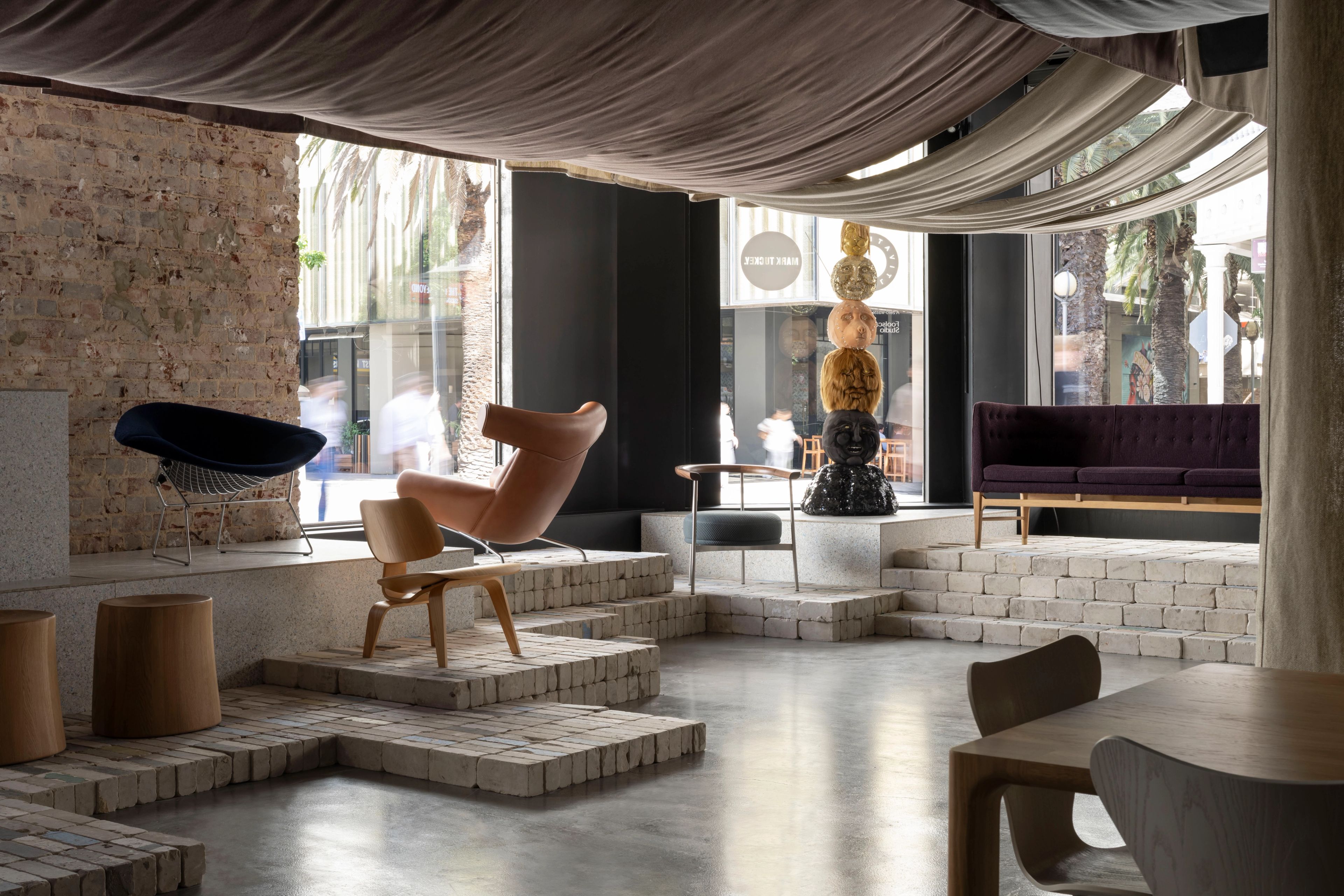 Cultivated x Mark Tuckey circular retail space designed by Foolscap in Perth, Australia