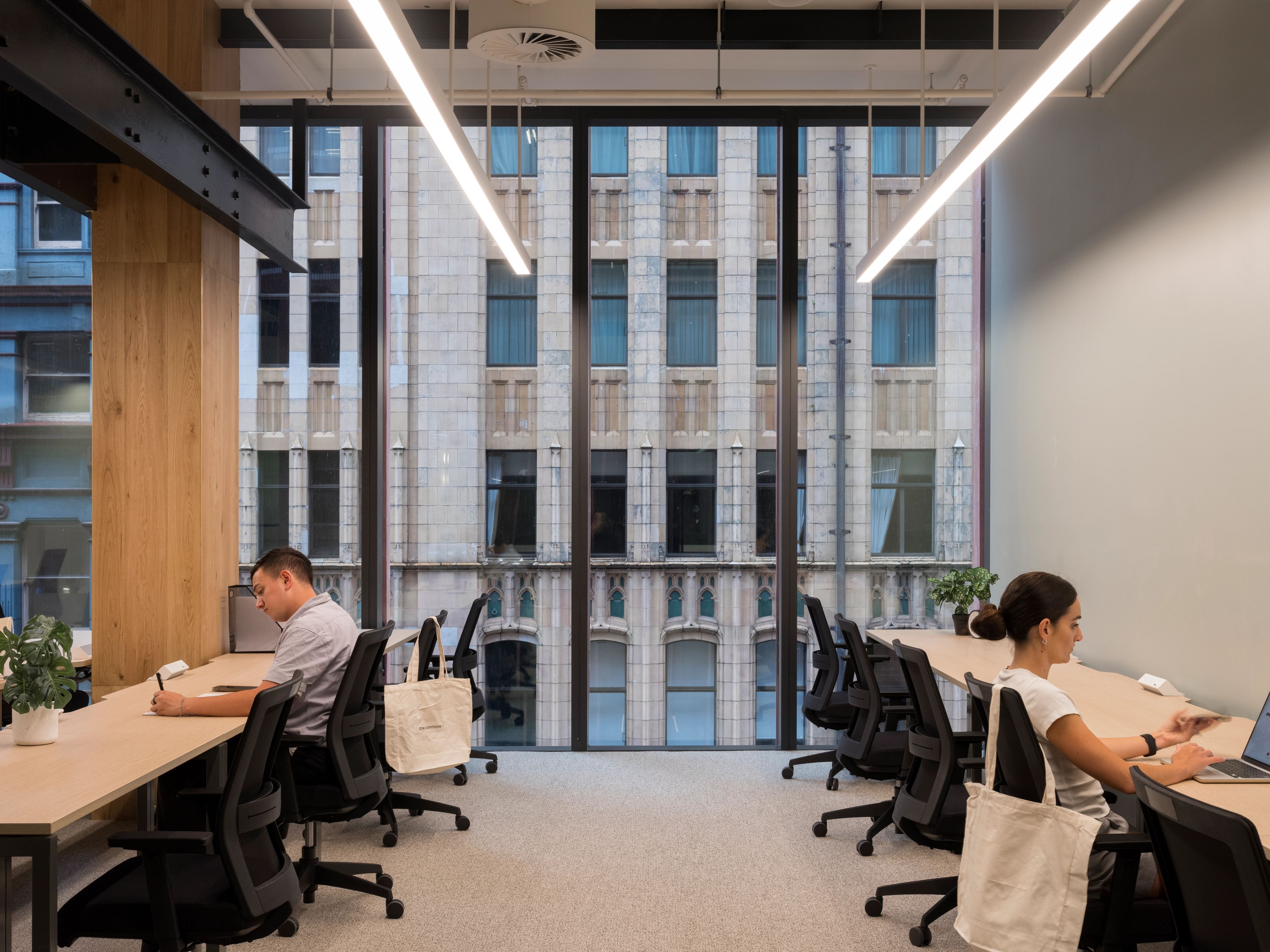 The Commons York St co-working space in Sydney designed by Foolscap