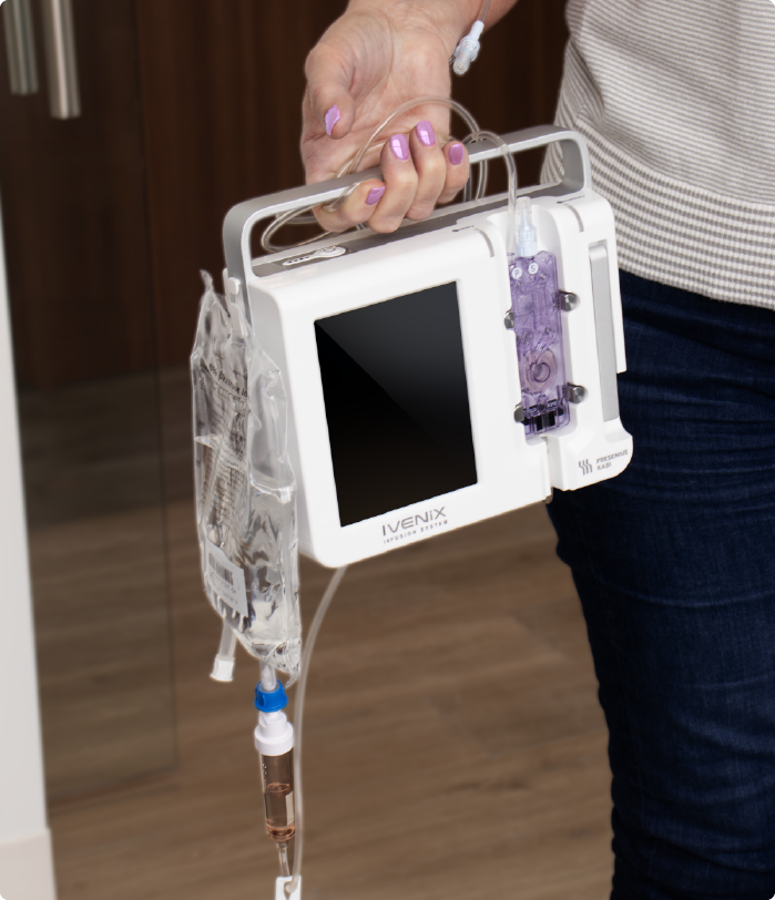 Portable infusion device
